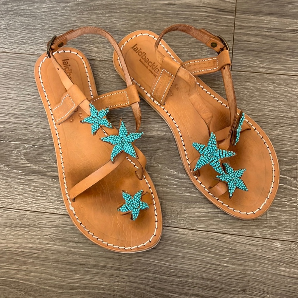 Laidbacklondon Leather Sandals